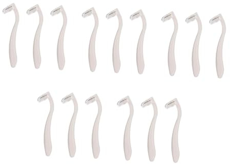 ARTSEWPLY 15 Teiliges Damenrasierer für Körperhaare Tragbarer Rasierer aus Mini Haartrimmer für Achseln Beine und Intimbereich Hautschonende Anwendung für Reisen