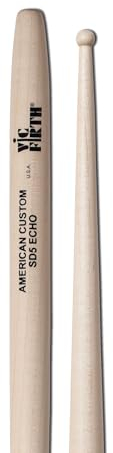 Vic Firth American Custom Series Drumsticks - SD5 Echo - Maple - Wood Tip