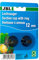 JBL Thermomètre à ventouse élastique, dia 12 mm, 2 pces, Noir, Classique, Analogique, Alimenté par pile, Facilité d'installation et fixation sécurisée pour aquariums terrariums