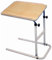 Aidapt Overbed and Chair Table Desk With Hygienic Laminated Easy Clean Top, Height and Angle Adjustment For Writing, Eating, Reading and Hobbies. Fitted With Anti Slip Feet