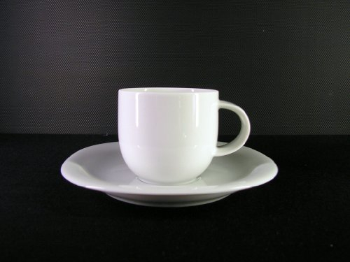 Suomi weiss Espresso-/Mokkatasse 2tlg.