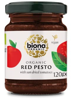 Biona Organic Red Pesto 120g (Pack of 3)