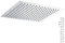 vanvilla Ultra Slim Duschkopf 30cm x 30cm Edelstahl poliert Regenbrause Regendusche PD-S206C