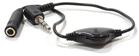 kenable 3.5mm Headphone Volume Control for Stereo 3.5mm Jack Cables Adapter