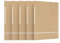 OXFORD Touareg Sammelmappe mit 3 Klappen, A4, mit Gummizug, recycelte Karte, naturbeige, 20 Stück
