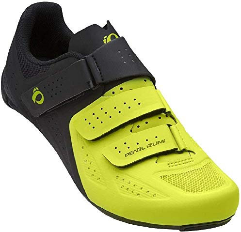 PEARL IZUMI Herren Select Road v5 Fahrradschuh, Schwarz Lime