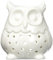 Brûle Parfum Brûleur Fondant Cire Parfumée – Diffuseur Huile Essentielle et Parfum Maison – Bougeoir Photophore Aromathérapie en Céramique Blanche avec Projection de Lumière, Hauteur: 12cm - Zen’Arôme