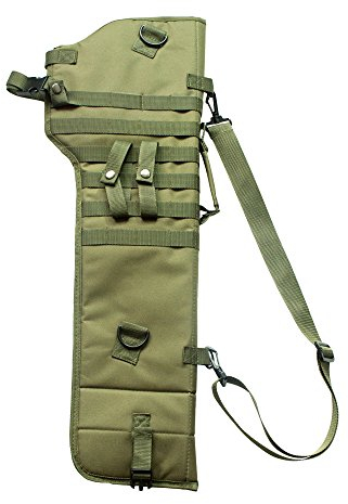 DECHO-C Gewehr Lang Tragen Rucksack Taktische Pistole Scheide MOLLE Gewehrriemen Tasche Für Jagd CS Airsoft