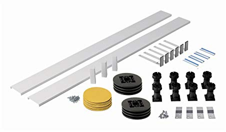 Easy Plumb Panel Riser Kit for Rectangle Shower Trays Upto 1200mm Plinth Feet Legs