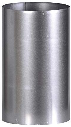 FIREFIX A150/2 FAL Ofenrohr, Länge 250 mm, ø 150 mm - Ofenrohre aus Stahlblech, 0,6 mm stark, konisch einsteckbar, Längen lasergeschweißt