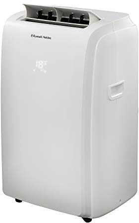 Russell Hobbs 2-in-1 Portable Air Conditioner & Dehumidifier, 960 W, 1 Litre, Includes Window Seal Kit, White, RHPAC4002