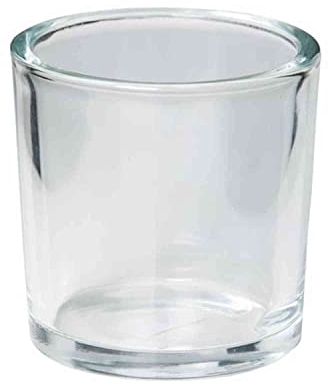INNA-Glas Kerzenglas Levin, Zylinder - rund, klar, 14cm, Ø 14cm - Kerzenhalter - Windlichtglas