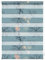 Lichtblick Doppelrollo Klemmfix ohne Bohren mit Motiv, Aqua Floral - Blau, Blickdicht, Made in Germany, Klemmträger, Julia Schumacher 60 cm x 150 cm (B x L)