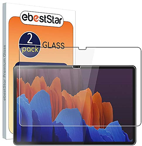 ebestStar - Vetro Temperato x2 per Samsung Galaxy Tab S7+ SM-T970, Pellicola Protezione Schermo, Antiurto