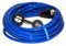Hilark Verlängerungskabel blau H07BQ-F 3x2,5mm2 SCHUKO Stecker und Buchse (5 meter, Blau)