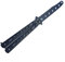 HDDH Butterfly Knife,Practice Butterfly Knife,Butterfly Knife Trainer,Unsharpened Blade 100% Safe for Practicing Flipping Tricks (black)