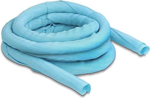 DeLOCK Gewebeschlauch selbstschließend hitzebeständig 5 m x 16 mm blau
