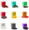 Kerzenfärbemittel, Wachsfarbe für Kerzen, 9 Farben, Pigmentfarbe für Kerzen, Pigment, Wachs, Farbchips aus Wachs für DIY Kerzenherstellung