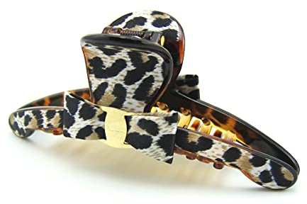 Meilliwish Hermosa Señora Pinza de pelo(D25)(Leopard)