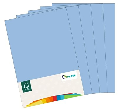 MADE IN EU 20 Blatt farbiges Papier VEILCHEN A4 80 g/m² CS Paper - Druckerpapier, Kopierpapier, Universalpapier zum Drucken, Basteln & Falten im Format DIN A4. Papier für den Heim- & Bürobedarf