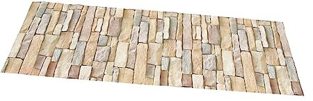 FOMIYES Terrarium Decorative Wallpaper Reptile Tank Brick Decal Self-adhesive Non-glare Lifelike Background Sticker