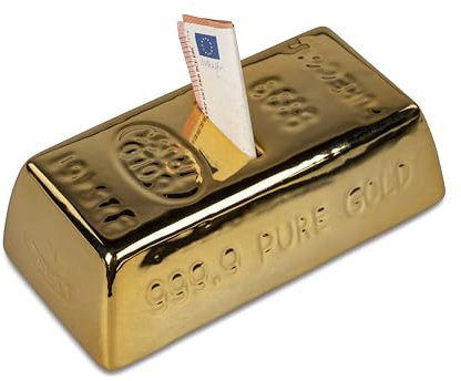 Formano Geldgeschenke Sparbüchse Spardose Goldbarren 17cm