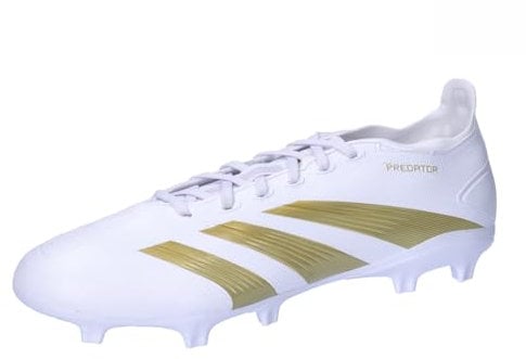 adidas Unisex League Firm Ground Shoes, FTWWHT/Goldmt/SABEMT, 9 UK