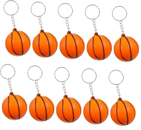 BCOATH Lot De 3 Porte-clés De Basket- Athlétiques Pendentifs Décoratifs Pour Garçons Athlètes De Mode 10 Pièces X 3