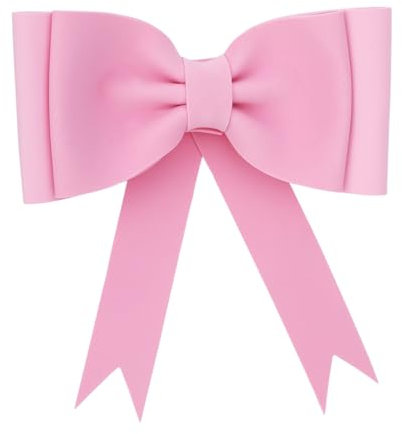 Bow cake Topper, Pink Bow Party Decorations EVA Bow Birthday Decorations Princess Pink Bow Decor for Wedding Birthday Party Anniversary