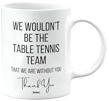 MIPOMALL Table Tennis Mug for ping Pong Player, Coach Mug Gift, Thank You Present for Men or Women, Leaving or Retirement, Secret Santa, Presents for Christmas, mm-CA_216_121