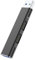 Neoreser Hub USB pour Ordinateur Portable, USB Hub 3.0, Ultra Slim Data Hub USB, 1 port USB 3.0 et 2 ports USB 2.0, Station Adaptateur USB de Port USB Multi USB pour Ordinateur Portable(Noir)