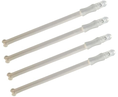 4x Milchansaugschlauch kompatibel mit DeLonghi Kaffeemaschinen 5313232961 53132C8204 für Dinamica ECAM Milchbehälter