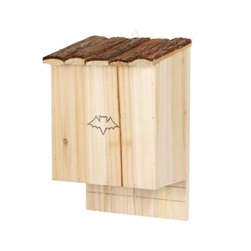 Wooden Bat Nest Box Natural Wood Habitat