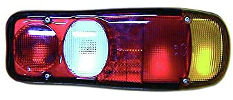 Alkar 9711005 Heckleuchte, Rueckfahrleuchte, Nebelleuchten hinten