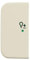 Busch-Jaeger Wippe 1-Fach, Symbol Licht 6234-21-212 weiß Busch-Duro 2000 SI Bussystem-Tastwippe 4011395180679