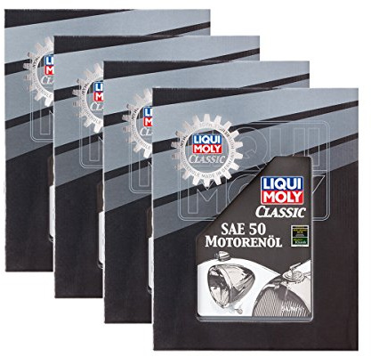 Liqui Moly 4X 1131 Classic Motorenöl SAE 50 ab Baujahr 1950 5L