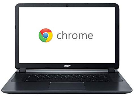 2018 Acer CB3-532 Chromebook HD da 15,6 pollici con Wi-Fi 3 volte più veloce, Intel Dual-Core Celeron N3060 fino a 2,48 GHz, 2 GB RAM, 16 GB SSD, HDMI, USB 3.0, webcam, batteria da 12 ore, Chrome
