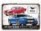 ivAZW Plaque en métal étain Signe Vintage Mustang Affiche en métal Plaque décorative rétro Garage Maison décoration Murale 20x30 cm 50588