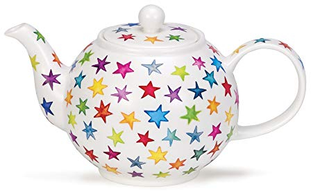 Dunoon - Starburst - Théière en Porcelaine/Fine Bone China Teapot - 0,75 Lt