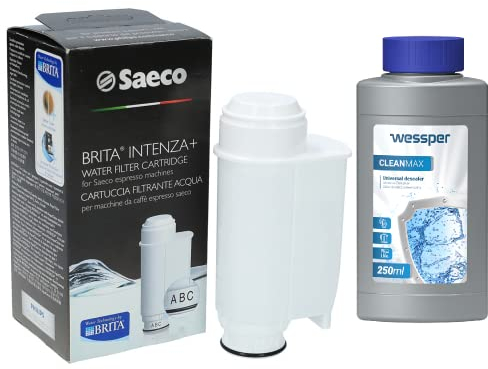 Set Manutenzione Macchina Caffè: Brita Intenza + Filtro CA6702 e Anticalcare Wessper 250 ml