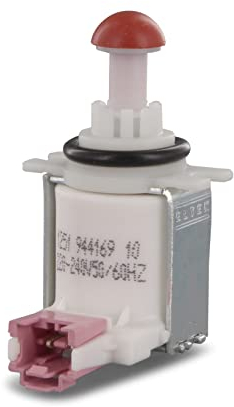 DL-pro Drain Valve, 6.4 x 2.7 x 2.6 cm, Plastic, White, for Bosch Siemens Neff Constructa Dishwashers, Error E19, Model 611316