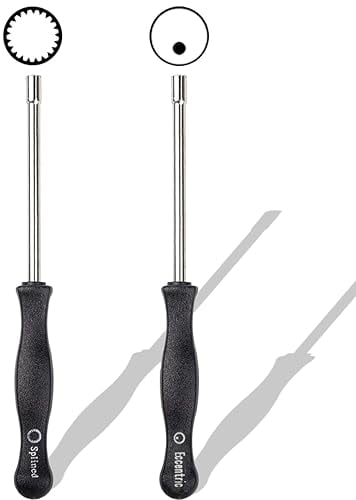 ZAMDOE Strumento di Regolazione del carburatore Cacciavite scanalato a 21 Denti + Cacciavite a Cerchio per Motosega a Motore Piccolo a 2 Tempi Soffiatore Tosaerba (Confezione da 2)