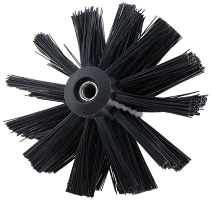 RANRAO 200mm Dryer Vent Cleaning Brush Chimney Lint Remover Bristle Head Nylon