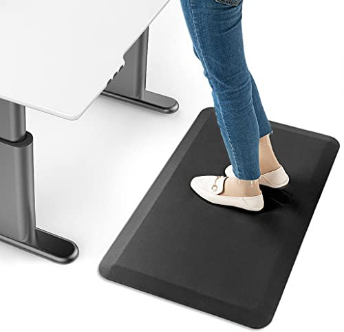 ZONOBI Anti-Ermüdung Küchenmatte rutschfest Komfort Stehpultmatte Erleichtert den Druck Schaumstoff-Balance-Kissen Wasserdicht für Büro Zuhause (Color : Style1, Size : 20 * 32inch)