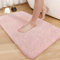 Color G Tappeto da Bagno in Microfibra, Tappetino da Bagno Antiscivolo, Morbido, Facile da Pulire, Molto Assorbente e Soffice per Bagno, Camera da letto, Interni (40 x 60 cm, Rosa)