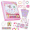 KreativeKraft Scrapbook Stickerbuch Sets für Mädchen, Flauschigem Stift Aufkleber Bastelset & Accessoires - Mädchen Geschenke (Rosa Schmetterling Scrapbook)