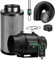 VIVOSUN Duct Fan 150 mm Extractor Fan 693 m³/h with E12 Speed Control Carbon Filter & 240 cm Air Duct AeroZesh T6 Exhaust Set Cooling and Ventilation System for Grow Tent