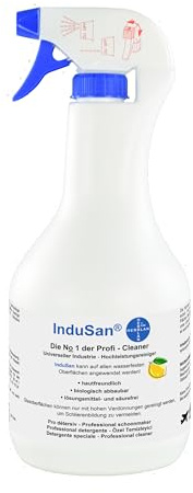 HERRLAN® InduSan Allzweckreiniger Konzentrat 1000 ml Citrus. | Industrie-Allzweckreiniger mit Citrus-Duft, kraftvoll gegen Schmutz und schonend zu Oberflächen.