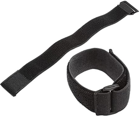 JNXQWE Universal-Sportarmband für alle iPod-Modelle, elastisch, verstellbar, mit Silikon-, MP3- oder Lederhülle, multifunktional, für den Außenbereich, mit Armtasche, 2 Stück, Schwarz