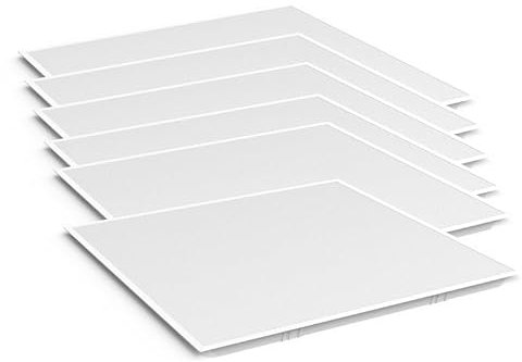 Panneau LED 60x60 40W Blanc (Pack de 6) - Blanc Froid 6000K - 8000K - SILAMP